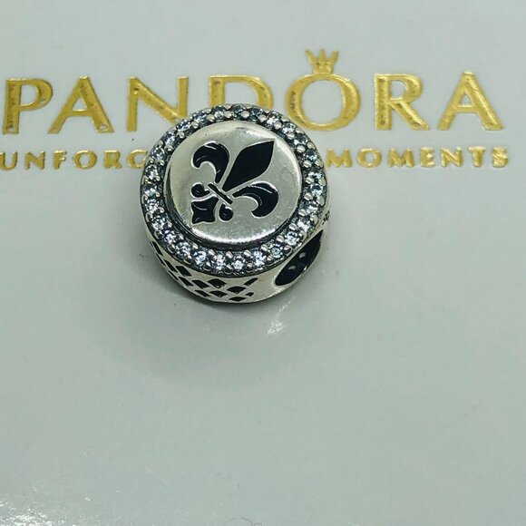 ✨🔥Pandora New Orleans Louisiana Exclusive Fleu De Lis Charm - Picture 3 of 4